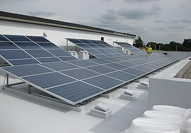 Northampton Solar panels PV on Simons House, Oxford