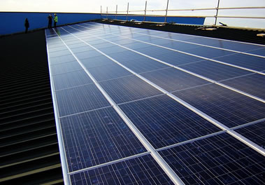 Solar panels PV for Weymouth & Portland Sailing Academy