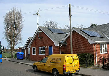 Solar installation - Community Centre Basildon
